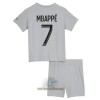 Officiële Voetbalshirt + Korte Broek Paris Saint-Germain Mbappé 7 Uit 2022-23 - Kids